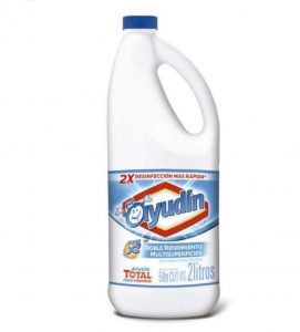 COD 1223 AYUDIN ROPA QUITAMANCHAS BLANCO INTENSO X 2L