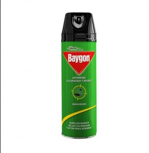 COD 1176 BAYGON VERDE AEROSOL CUCARACHAS/ARAÑAS X 300CC