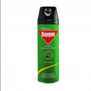 COD 1176 BAYGON VERDE AEROSOL CUCARACHAS/ARAÑAS X 300CC
