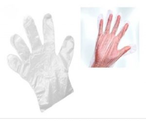 COD 1889 GUANTES DE POLIETILENO DESCARTABLES X 100UNID