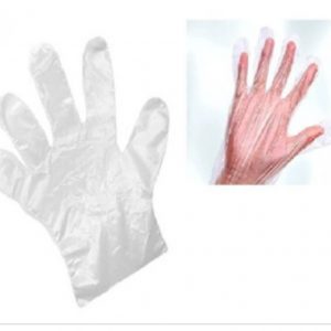 COD 1889 GUANTES DE POLIETILENO DESCARTABLES X 100UNID