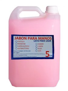 COD 815 JABON LIQUIDO PARA MANOS X 5L