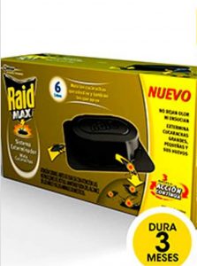 COD 676 CEBO INCECTICIDA RAID PARA CUCARACHAS X 6U