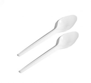 COD 212 CUCHARA SUNDAE BLANCA- VARIOS COLORES (SURTIDO)