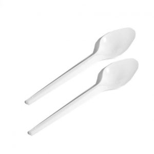 COD 212 CUCHARA SUNDAE BLANCA- VARIOS COLORES (SURTIDO)