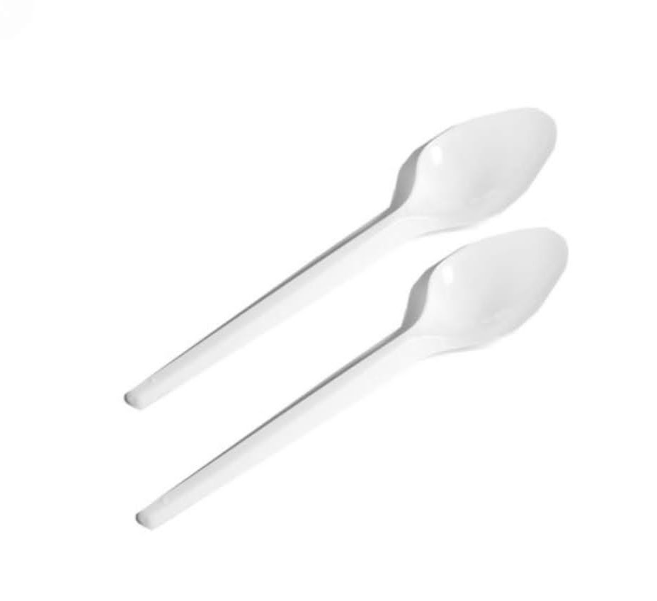 COD 212 CUCHARA SUNDAE BLANCA- VARIOS COLORES (SURTIDO)