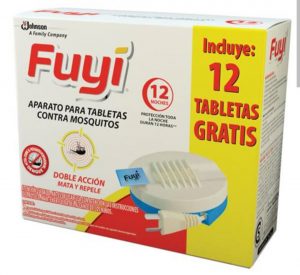 COD 566 APARATO FUYI CON 12 TABLETAS PARA ENCHUFE