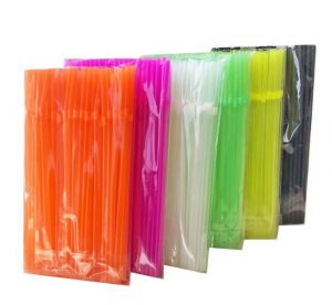 COD 1010 SORBETE FLEXIBLE GRUESO DE COLOR X 100 UNIDADES