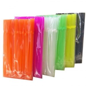 COD 1010 SORBETE FLEXIBLE GRUESO DE COLOR X 100 UNIDADES