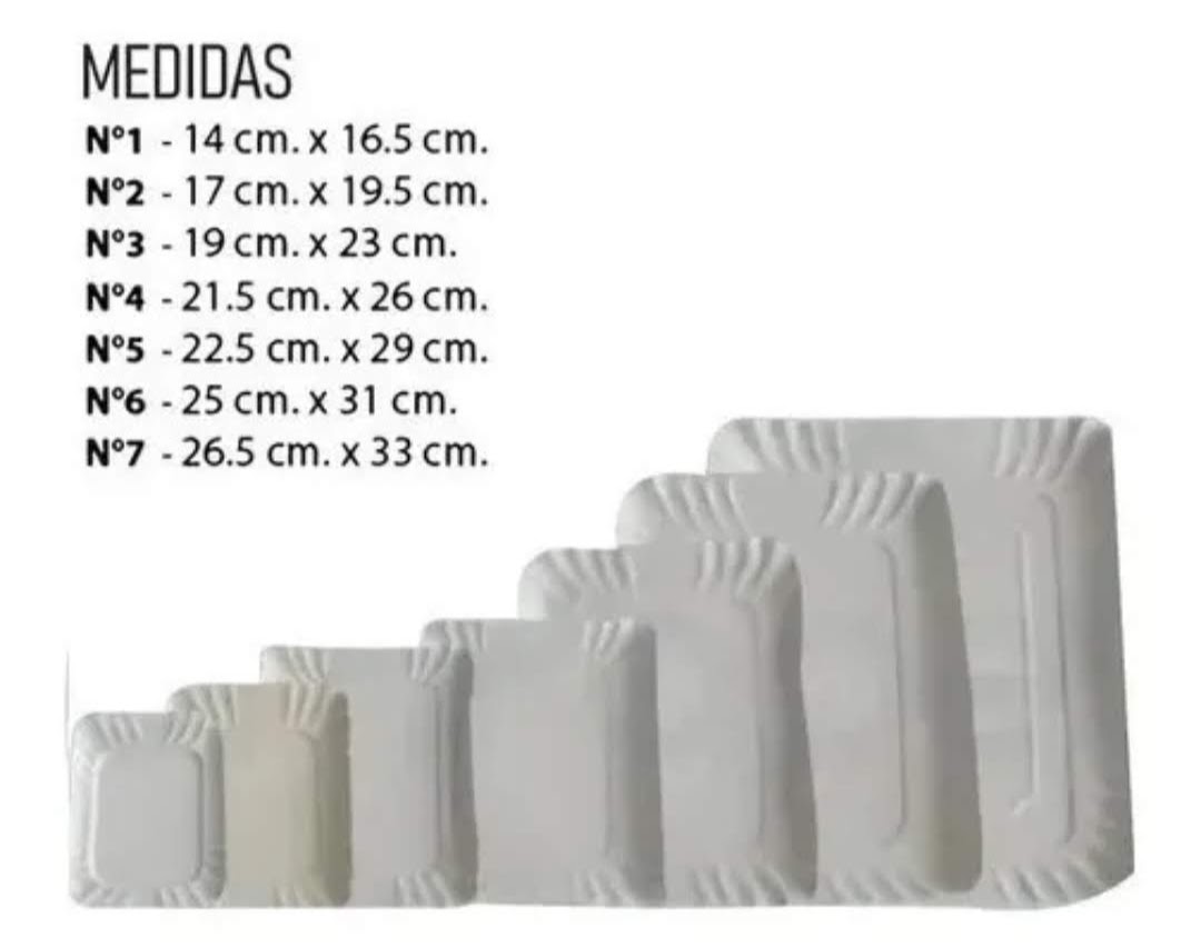 COD 2181 BANDEJAS DE CARTON - Imagen 4