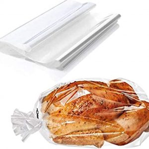 COD 686 BOLSA PARA HORNO CON PRECINTO 45X30CM X 10 UNIDADES