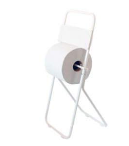 COD 2404 DISPENSER DE PIE PARA BOBINA DE PAPEL CON CORTE
