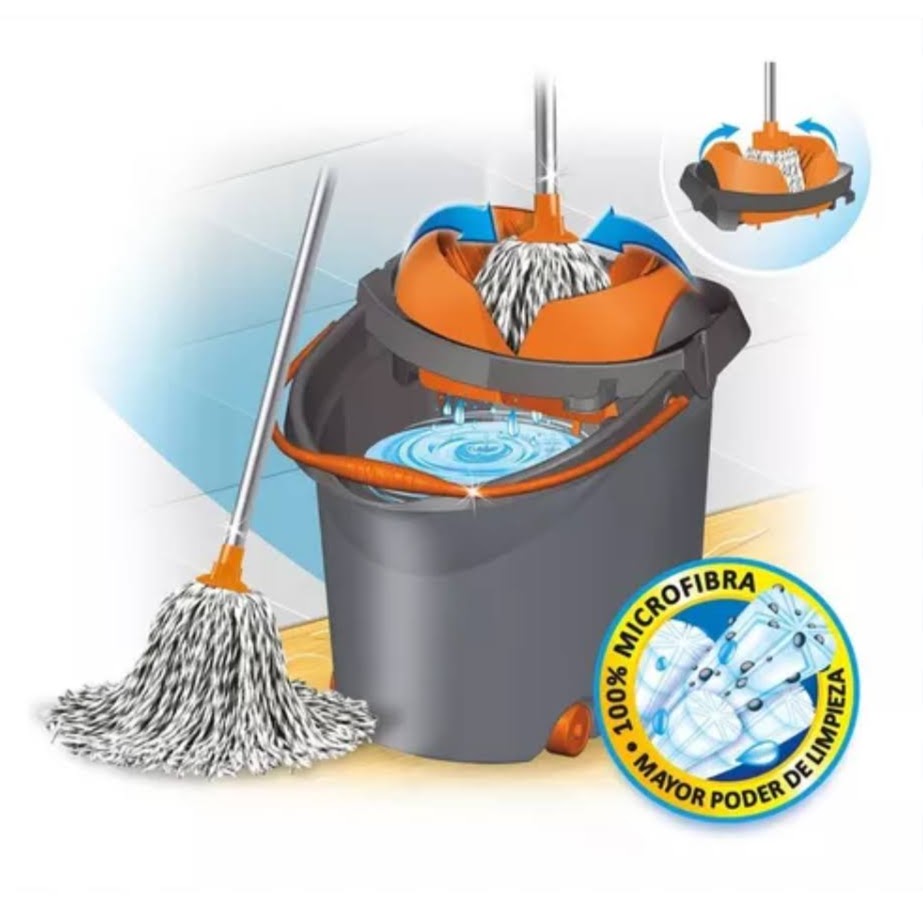 COD 1253 SECA MOP BALDE PRENSADO - Imagen 3