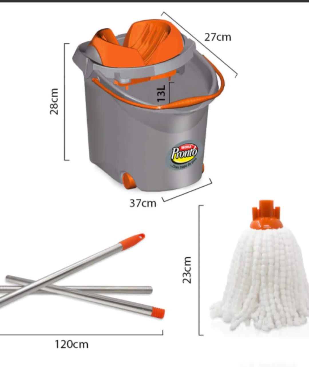 COD 1253 SECA MOP BALDE PRENSADO - Imagen 8